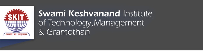 Swami Keshvanand Institute of Technology - Management & Gramothan