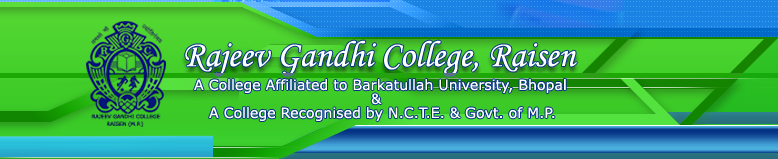 Rajeev Gandhi College- Raisen